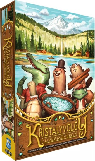 Kristályvölgy üvegművesei családi társasjáték