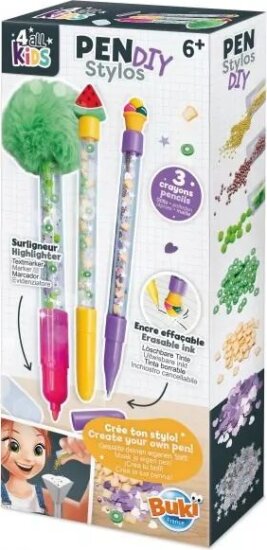 BUKI Csináld magad kreatív tollkészítő készlet - Ételek