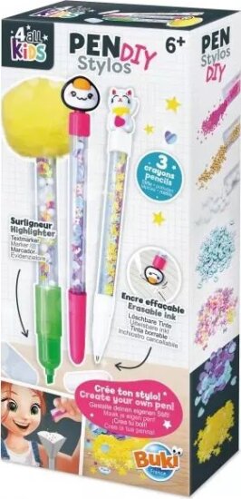 BUKI Csináld magad kreatív tollkészítő készlet - Kawaii