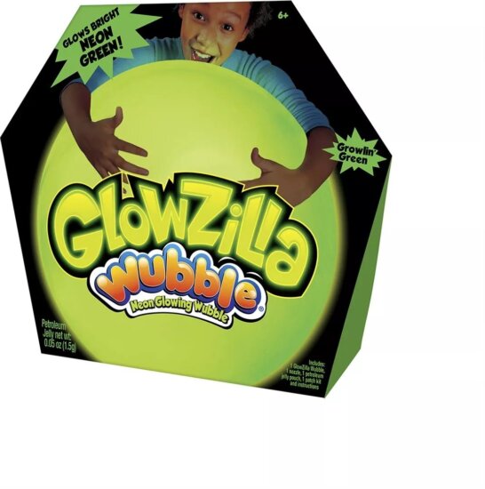 Wubble Glowzilla leddel világító Csodálatos bubi labda 75 cm - Neon zöld