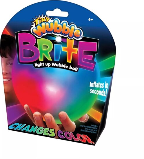 Wubble Glowzilla leddel világító Csodálatos bubi labda 30 cm - Színváltós