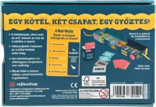 A nagy húzás kvíz játék 1400 kérdéssel A nagy húzás kvíz játék 1400 kérdéssel