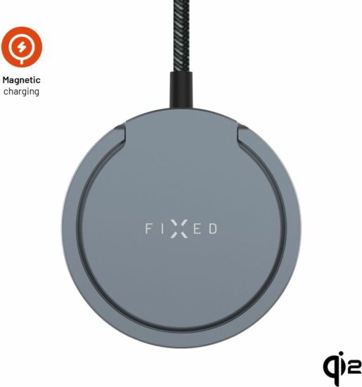 Fixed MagPad Pro Vezeték nélküli töltő 15W - Szürke