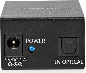 Nedis ASPL2512BK 2x Toslink anya - Toslink anya Digitális Audió Elosztó