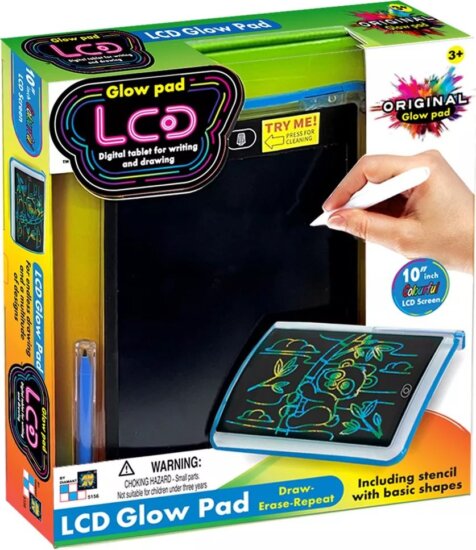 Világító LCD rajztábla 25cm