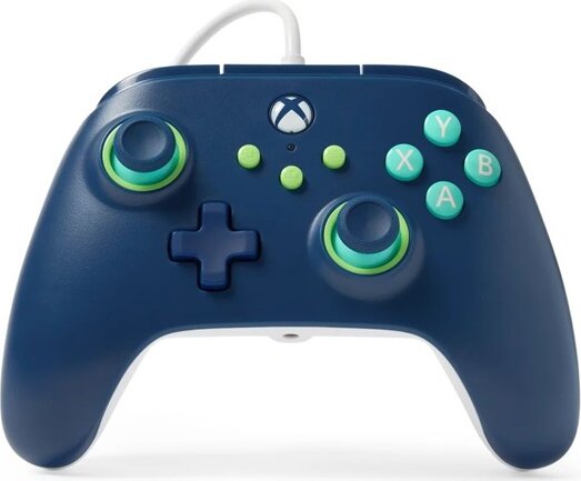 PowerA XBGP0380 Vezetékes Kontroller Gamepad (Xbox Series X|S / Xbox One X|S / PC) - Kék