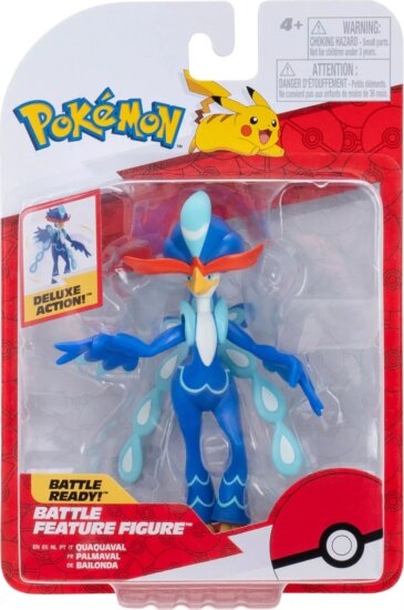 Pokémon gyűjthető Figura 11 cm - Quaquaval