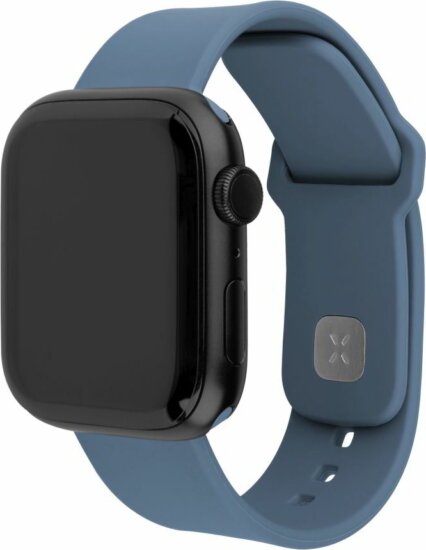 Fixed Sporty Apple Watch Apple Watch S1/S2/S3/S4/S5/S6/S7/S8/S9/S10/SE Szilikon Szíj 38/40/41/42mm - Zöldeskék