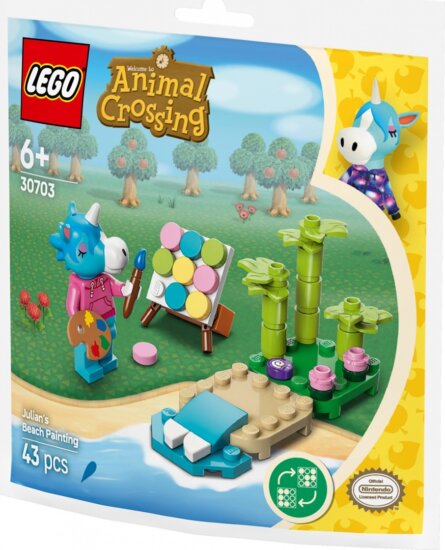 LEGO® Animal Crossing: 30703 - Julian fest a tengerparton