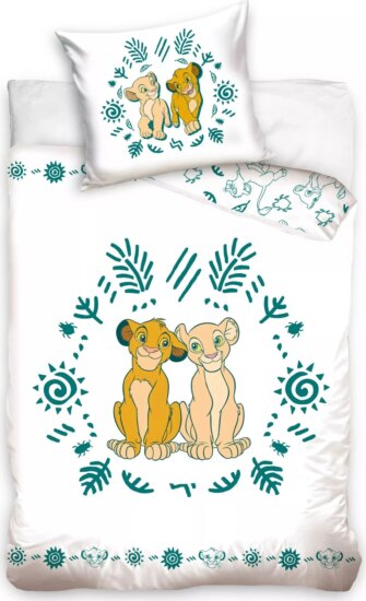 Oroszlánkirály Kétrészes Ágyneműhuzat garnitúra - 140 x 200 cm