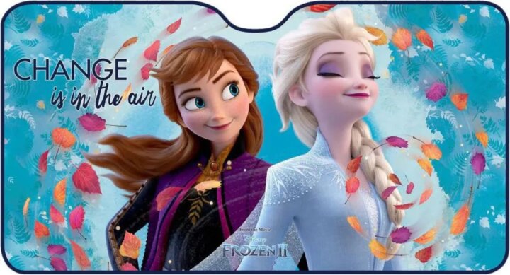 Disney Jégvarázs Első napvédő autóba - 130 x 70 cm Disney Jégvarázs Első napvédő autóba - 130 x 70 cm