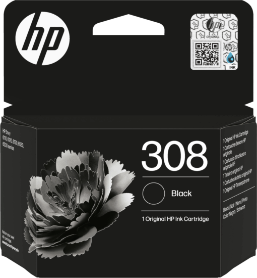 HP 308 Eredeti Tintapatron - Fekete HP 308 Eredeti Tintapatron - Fekete