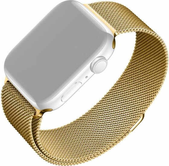 Fixed Mesh Apple Watch Apple Watch S1/S2/S3/S4/S5/S6/S7/S8/S9/S10/SE Fém Szíj 38/40/41mm - Arany