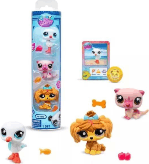 Hasbro Littlest Pet Shop 3 darabos Pet Trio Tuba játékfiguraszett - Country Pets