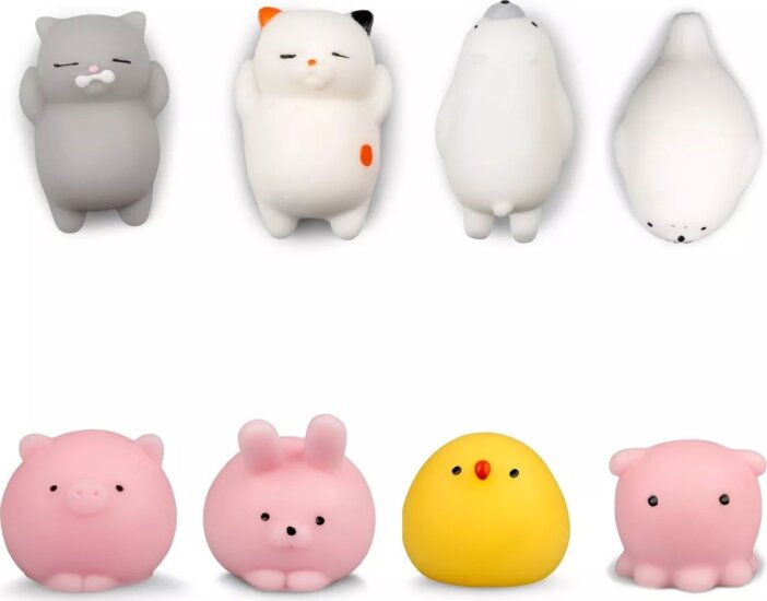 Nyomkodható pajtás stresszoldó játék - Többféle