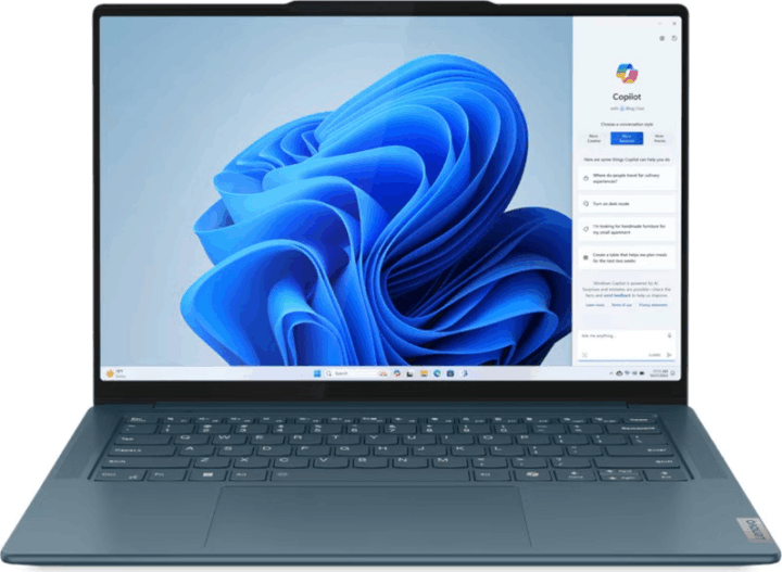 Lenovo Yoga Pro 7 14IMH9 Laptop Kék (14,5" / Intel Core Ultra 5 125H / 16GB / 512GB NVME SSD / FreeDOS)