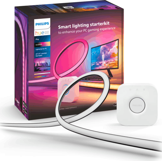 Philips Hue Gradient RGB Számítógép 24-27" Monitor LED szalag Induló készlet
