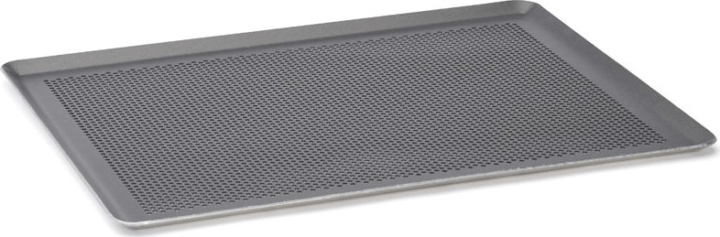 De Buyer Choc Backblech Forata Téglalap alakú tepsi 40X30cm - Szürke