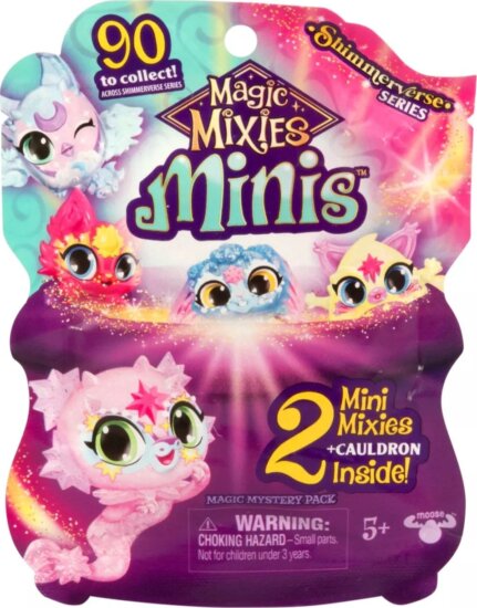 Moose Toys Magic Mixies 2 darabos Mini játékfigura meglepetés csomag
