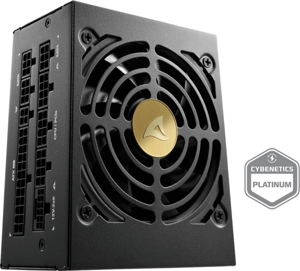 Sharkoon 850W Rebel P20 SFX Cybenetics Platinum Moduláris Tápegység