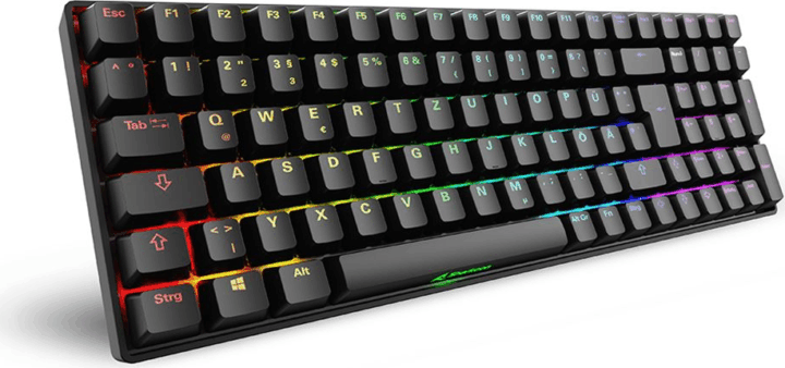Sharkoon Skiller SGK50S2 Mechanikus Vezetékes Gaming Billentyűzet DE - Fekete