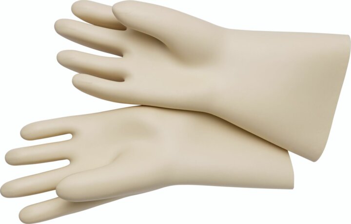 Knipex 986551 Villanyszerelési kesztyű 11-es méret Class 3 - Bézs