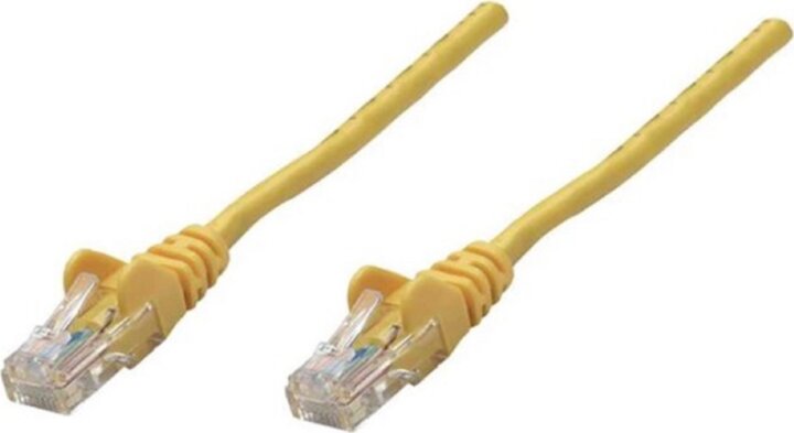 Manhattan U/UTP Cat6 RJ45 Patch Kábel 0.5m - Sárga