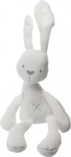 Hosszú fülű nyuszi plüssfigura 36 cm - Bézs