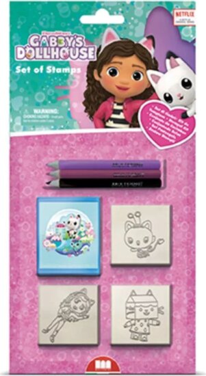 MultiPrint Gabi babaháza 3 darabos nyomdaszett