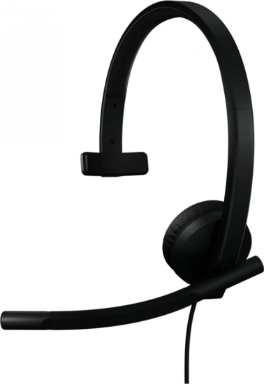 Logitech H570E Vezetékes Fejhallgató Mono Headset - Fekete Logitech H570E Vezetékes Fejhallgató Mono Headset - Fekete