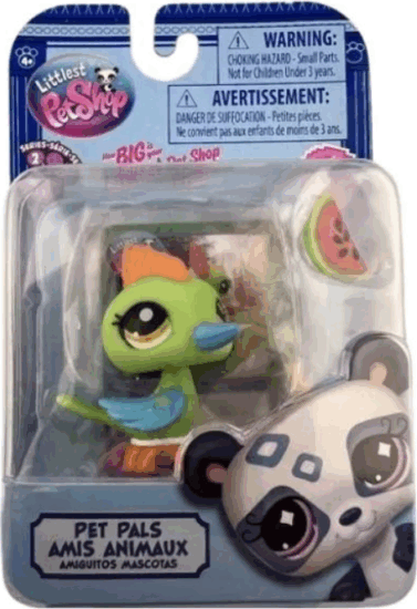 Hasbro Littlest Pet Shop Játékfigura 2. széria 5cm - Harkály Hasbro Littlest Pet Shop Játékfigura 2. széria 5cm - Harkály