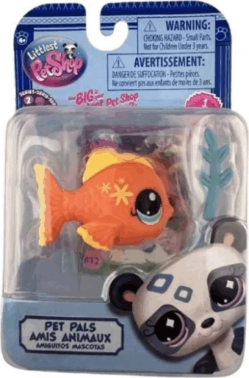 Hasbro Littlest Pet Shop Játékfigura 2. széria 5cm - Halacska
