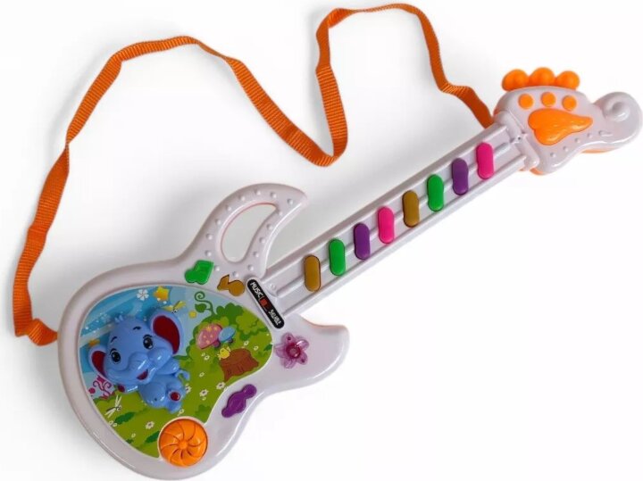 Elektromos gitár hang- és fényhatásokkal - Többféle