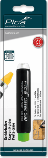Pica 588-10 Krétatartó 11-12mm Krétához - Fekete
