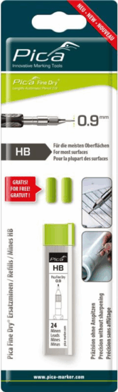 Pica Fine-Dry HB 0,9mm Nyomósirón készlet