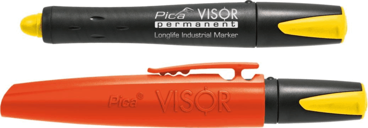 Pica VISOR 990/44/SB permanent Filctoll 10mm - Sárga