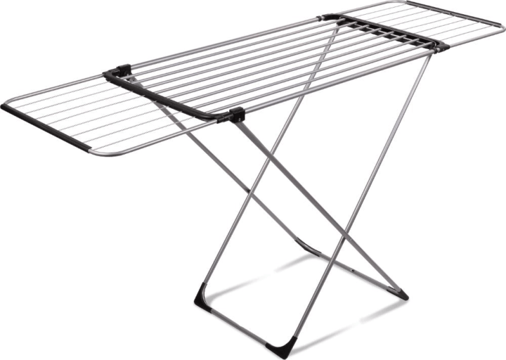 Lamart LT8102 Összecsukható Ruhaszárító állvány 94 x 55 x 176 cm - Fekete