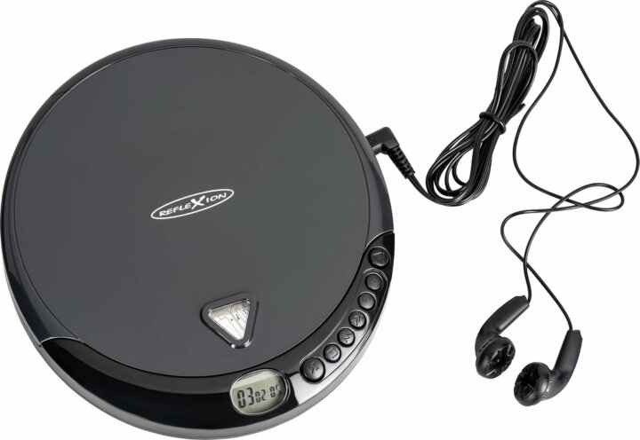 Reflexion PCD400 Discman Hordozható CD lejátszó - Fekete