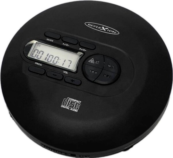 Reflexion PCD540DAB Discman Hordozható CD lejátszó - Fekete Reflexion PCD540DAB Discman Hordozható CD lejátszó - Fekete