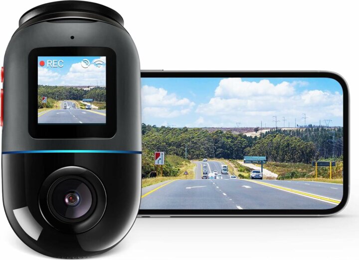 Xiaomi 70mai Dash Cam 4K Omni WiFi Autós Menetrögzítő Kamera - Fekete