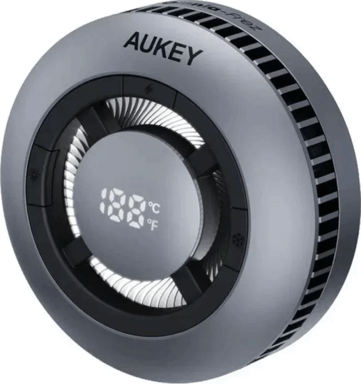 Aukey LC-G10 MagSafe Vezeték nélküli Töltő dokkoló 15W - Fekete