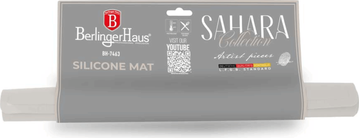 Berlinger Haus BH/7463 Szilikon nyújtólap 62x42 cm - Szürke