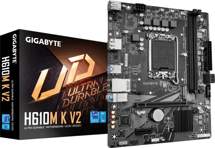 Gigabyte H610M K V2 DDR5 intel s1700 MicroATX alaplap Gigabyte H610M K V2 DDR5 intel s1700 MicroATX alaplap