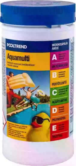 Pooltrend Aquamulti Hármas hatású klórtabletta - 1 kg