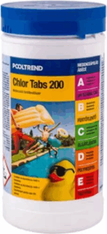 Pooltrend Klórtabletta 200g (5db/csomag)