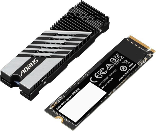Gigabyte 1TB Aorus Gen4x4 NVMe PCIe M.2 SSD