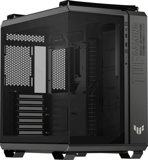 Asus TUF Gaming GT502 Horizon Midi Torony Számítógépház - Fekete Asus TUF Gaming GT502 Horizon Midi Torony Számítógépház - Fekete