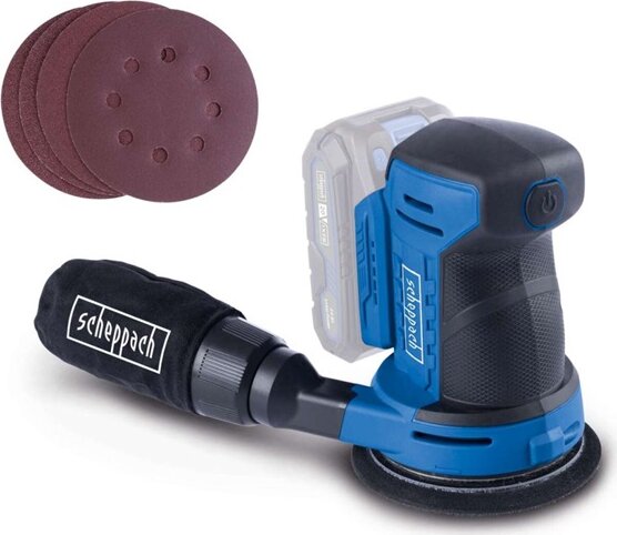 Scheppach C-OBS125-X Akkus Excentercsiszoló