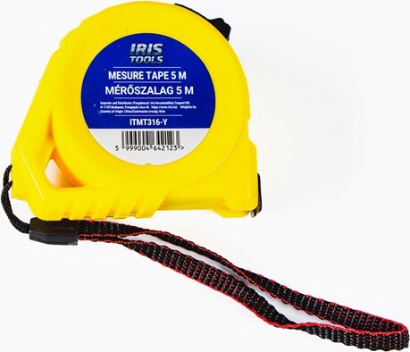 Iris Tools ITMT316-Y Mérőszalag 5m