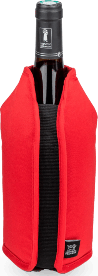 Peugeot Frizz Bor-és Pezsgősüveg hűtő Sleeve - Piros